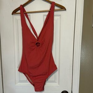 Kona Sol One Piece Swimsuit Coral 🪸 Size Medium